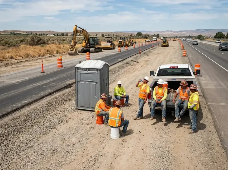 highway-road-construction-crew-007 — frequently asked questions, Porta Potty and Restroom Rentals in Georgetown, KY